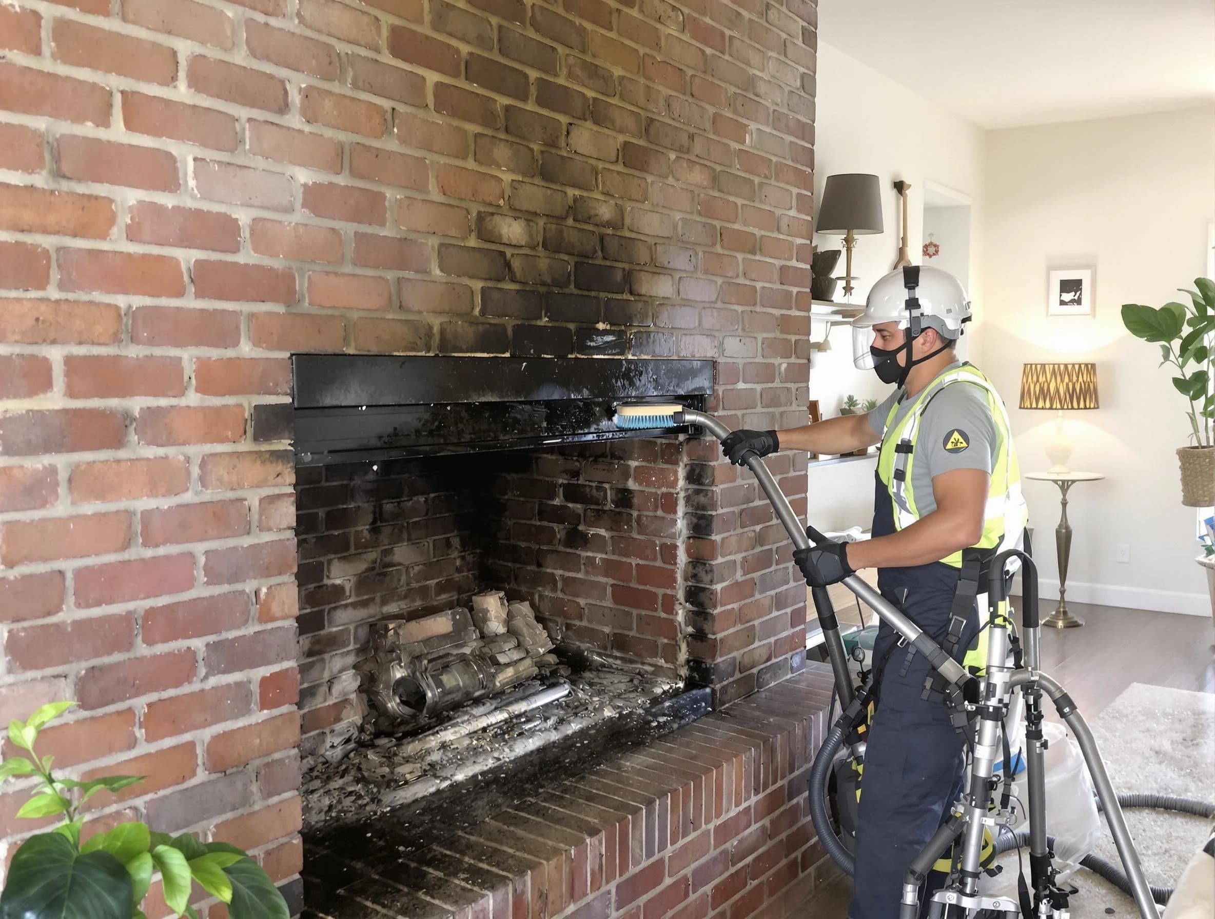 Bellwood Chimney Sweep providing fireplace cleaning services in Bellwood, VA