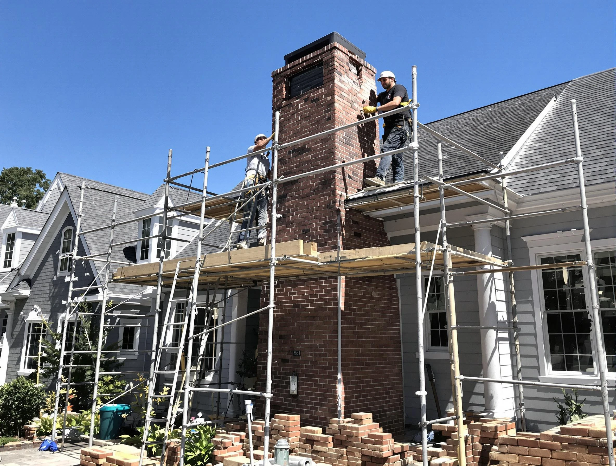 Chimney Rebuilding in Bellwood