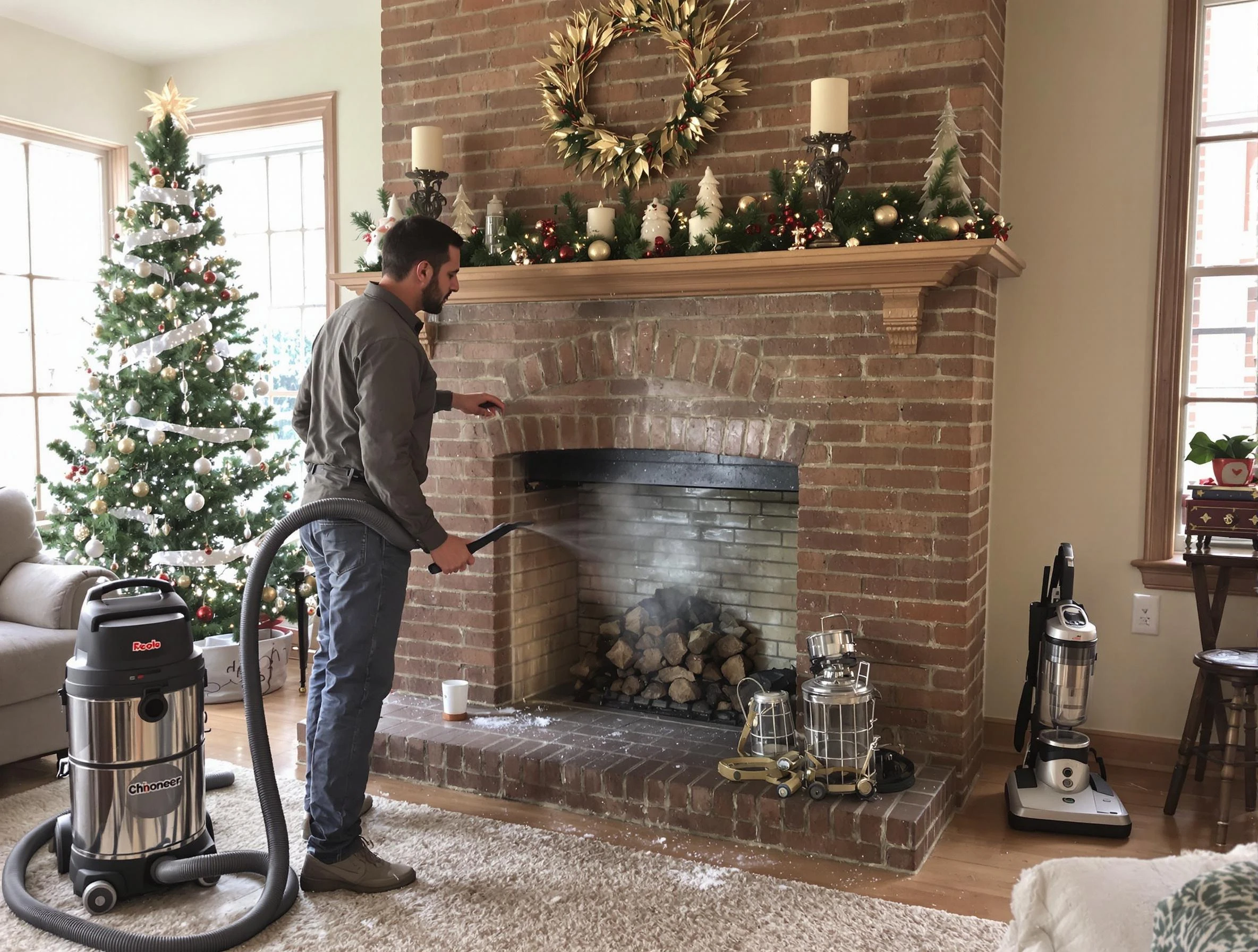 Fireplace Cleaning in Bellwood