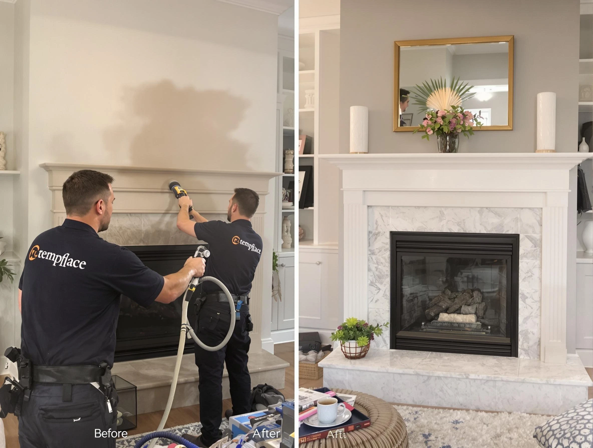 Professional soot removal by Bellwood Chimney Sweep team in Bellwood, VA